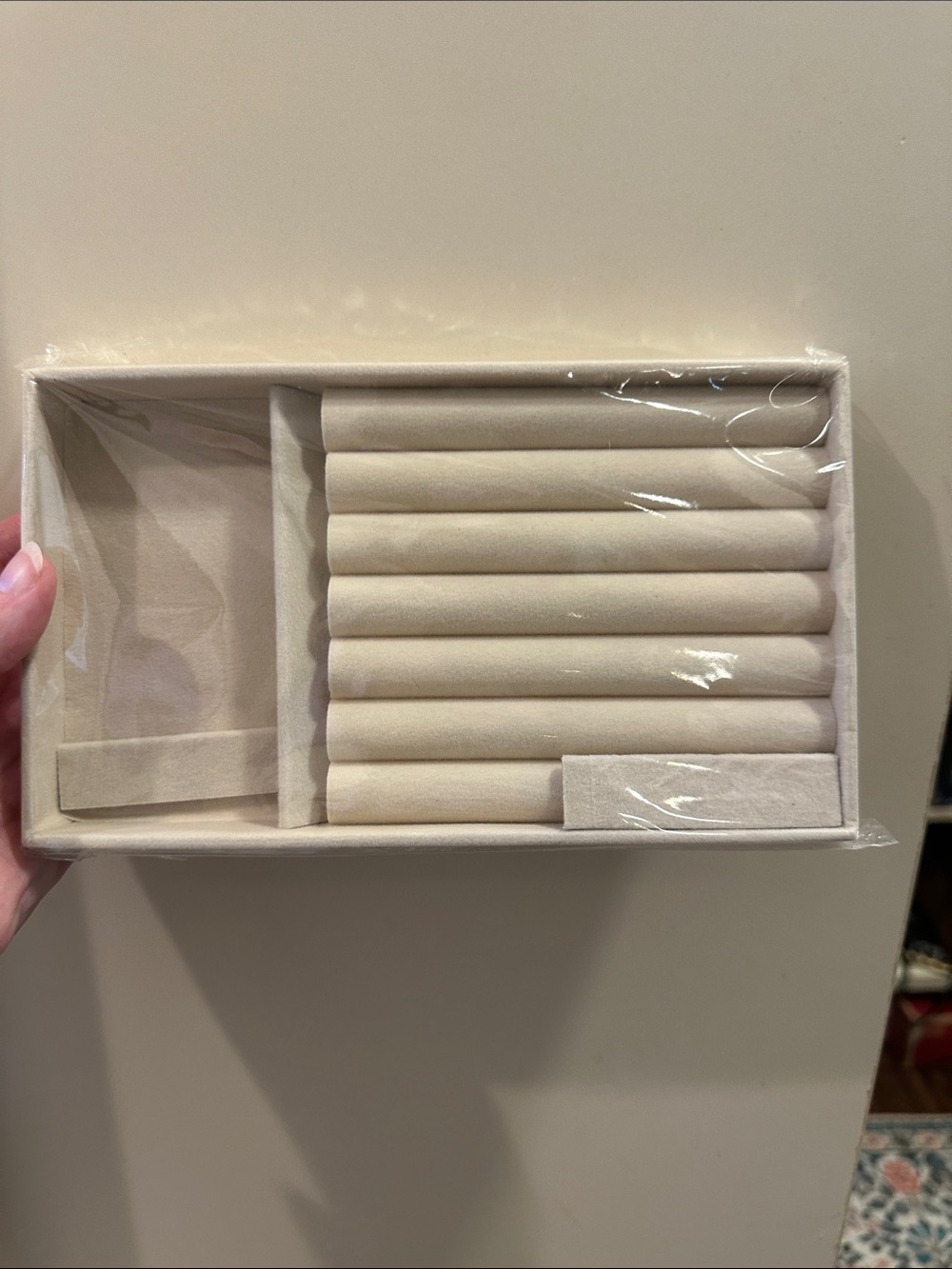 jewelry velvet organizer